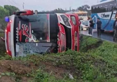 ارتفاع حصيلة وفيات حادث حافلة الإكوادور لـ21 شخصاً