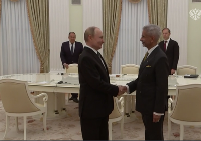 بوتين يجري محادثات مع وزير الخارجية الهندي في الكرملين