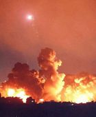 إسرائيل تبرر استهداف مجمع عسكري جنوبي لبنان