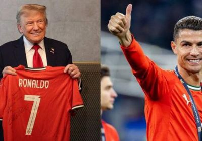 ترامب يوجه ترحيبًا  خاصًا بـ كريستيانو رونالدو