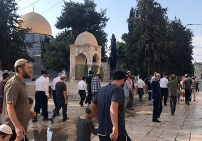 مجدداً.. مستوطنون يقتحمون المسجد الأقصى