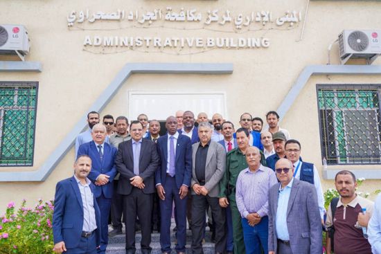 السقطري والوالي وياو يتفقدون المجمع الزراعي في دار سعد