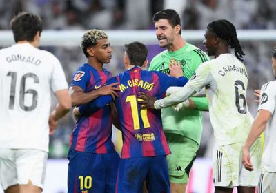 كورتوا يهاجم لامين يامال