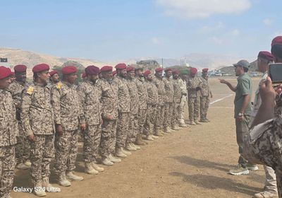 العميد اليافعي يتفقد مواقع انتشار اللواء الرابع دعم وإسناد