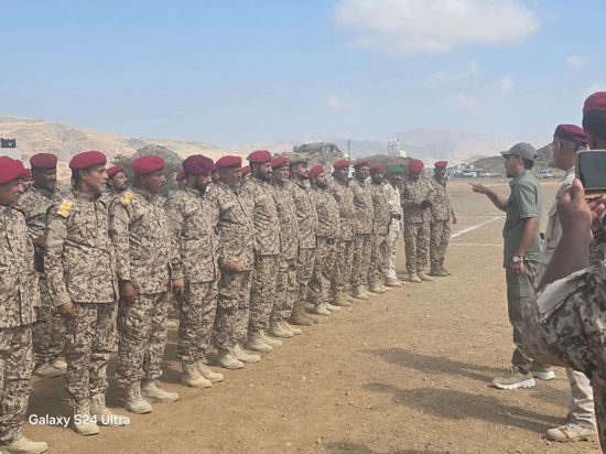 العميد اليافعي يتفقد مواقع انتشار اللواء الرابع دعم وإسناد