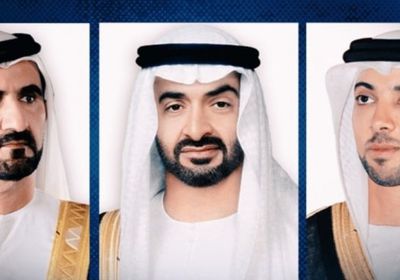 محمد بن زايد ونائباه يهنئون رئيس لبنان بيوم الاستقلال