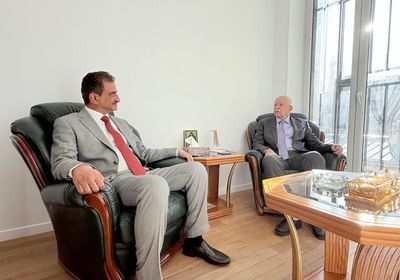 لملس والسفير رياض يبحثان التعاون لخدمة التنمية في العاصمة عدن