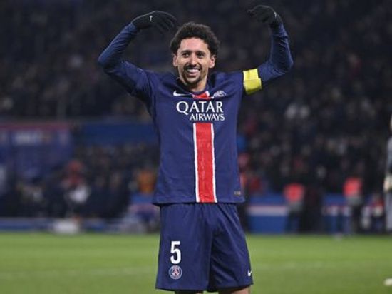 ماركينيوس يستعد لخوض مباراته رقم 500 مع سان جيرمان ضد توتنهام