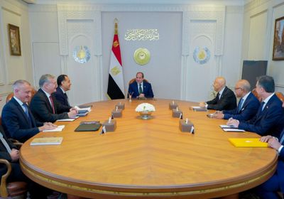 السيسي يستقبل الرئيس التنفيذي لشركة "إيني" الإيطالية
