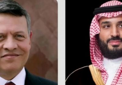 ولي العهد السعودي يستعرض مع عاهل الأردن تطورات الأوضاع الإقليمية