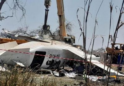 تحطم طائرة مساعدات غذائية في جنوب السودان‭