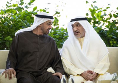 رئيس الإمارات يستقبل النائب الأول لرئيس مجلس الوزراء الكويتي في قصر البحر