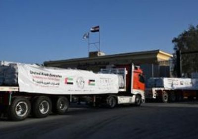 الإمارات: تسير أكثر من 250 قافلة مساعدات لغزة