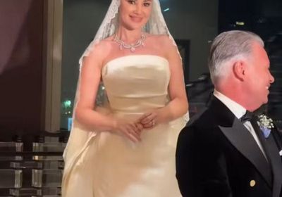 الفنانة أروى جودة تحتفل بزفافها على رجل أعمال إيطالي