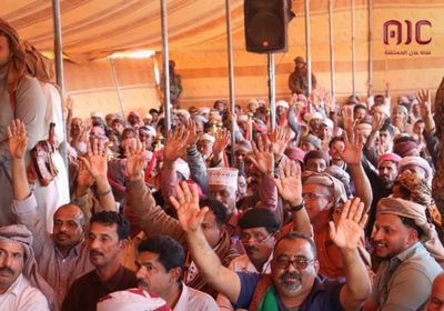 وفود القبائل تهنئ خالد الكثيري بانتخابه رئيسا لحلف حضرموت