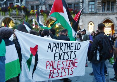 آلاف البرتغاليين يتظاهرون دعمًا للقضية الفلسطينية بلشبونة