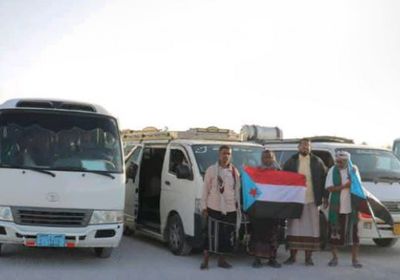 حشود غيل باوزير تتجه إلى سيئون للمشاركة في مليونية 30 نوفمبر