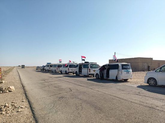 تحرك موكب أبناء الضليعة إلى سيئون للاحتفال بذكرى عيد الاستقلال