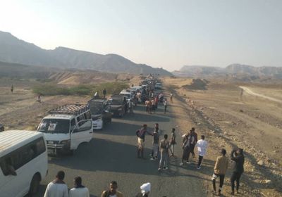 موكب أبناء حجر يغادر إلى سيئون للمشاركة بمليونية 30 نوفمبر