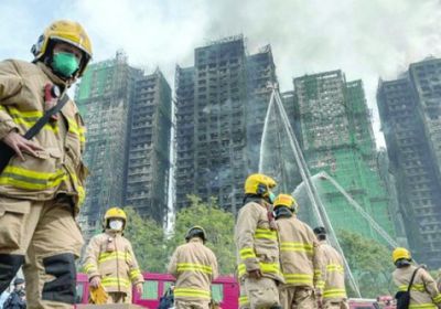  ارتفاع حصيلة حريق هونغ كونغ إلى 146 قتيلا