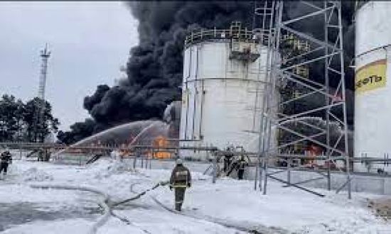 كازاخستان تتهم أوكرانيا بمهاجمة منشأة نفطية روسية