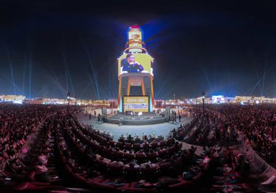 25 ألف زائر يشهدون إطلاق سيمفونية جمال الاتحاد في مهرجان الشيخ زايد