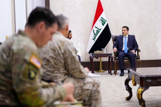 السوداني يبحث مع مسؤول أمريكي جهود العراق تجاه سوريا