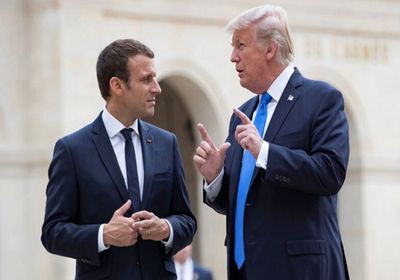 الإليزيه: ماكرون يبحث الوضع في أوكرانيا مع ترامب