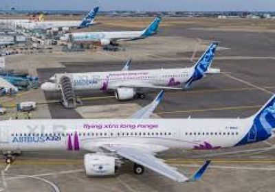 "إيرباص" تطلب فحص 628 طائرة "A320neo"