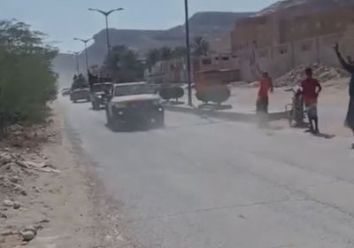 طلائع القوات الجنوبية تصل إلى مدينة ساه وسط ترحيب الأهالي