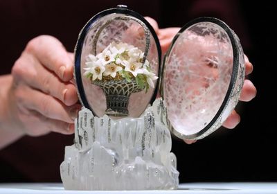 بيع قطعة نادرة من تصميم فابرجيه بسعر قياسي تخطى 30 مليون دولار