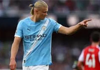 هالاند لاعب مانشستر سيتي يصبح أسرع من سجل 100 هدف في الدوري الإنجليزي