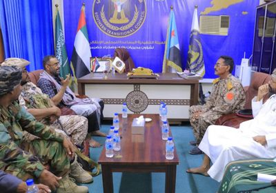 انتقالي وادي حضرموت يبحث خطط تأمين المنشآت الحيوية والعسكرية 