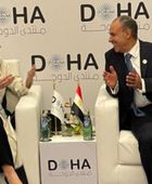 وزير الخارجية المصري يلتقي الأمين العام لمنظمة التعاون الرقمي بالدوحة