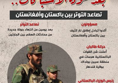 بعد عودة الاشتباكات.. تصاعد التوتر بين باكستان وأفغانستان (إنفوجراف)