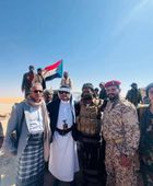 وفد من سلطة شبوة يزور الوحدات المرابطة في معسكر عارين