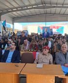 جماهير الحُصين تشهد فعالية احتفالية بانتصارات القوات الجنوبية