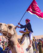 اختتام فعاليات مهرجان بن زايد لسباقات الهجن في شبوة