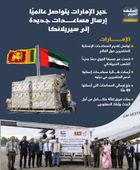 خير الإمارات يتواصل عالميًا.. إرسال مساعدات جديدة إلى سريلانكا (إنفوجراف)
