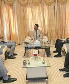 باعوم يناقش مع بن جبهه وضع القطاع النفطي في وادي حضرموت