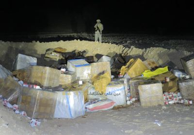 ضبط 10 أطنان من هيروين وحشيش بمستودعات "العسكرية الأولى"