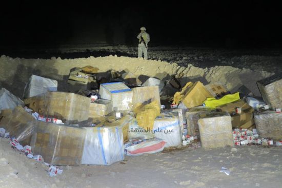 ضبط 10 أطنان من هيروين وحشيش بمستودعات "العسكرية الأولى"