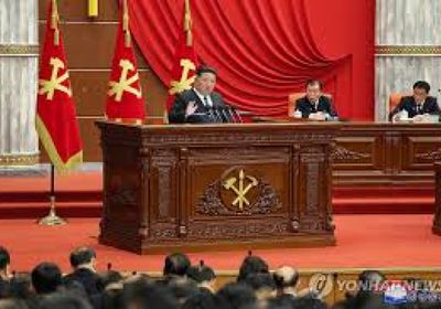 زعيم كوريا الشمالية يترأس الاجتماع العام للحزب الحاكم