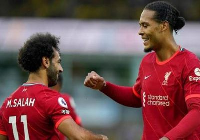 فان دايك يدعم محمد صلاح في أزمته مع ليفربول