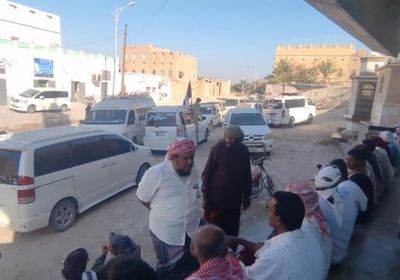 احتشاد أبناء حورة دعمًا للأمن والاستقرار في وادي حضرموت