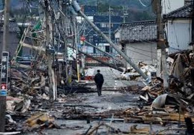 ارتفاع حصيلة زلزال اليابان إلى 51 جريحًا وتحذير من هزة جديدة