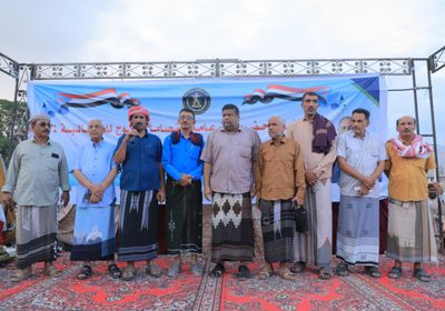 قيادات عسكرية وتنفيذية تنضم إلى اعتصام المكلا