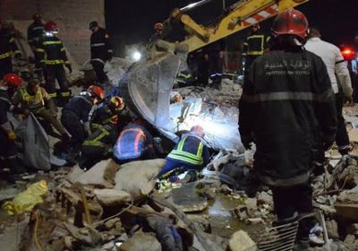 مقتل 22 شخصا جراء انهيار مبنيين سكنيين في المغرب