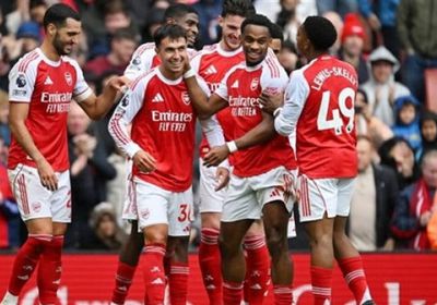 آرسنال الإنجليزي يقسو على كلوب بروغ البلجيكي