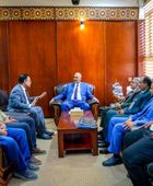 الرئيس الزُبيدي يتفقد وزارة الزراعة ويطلع على مشاريعها